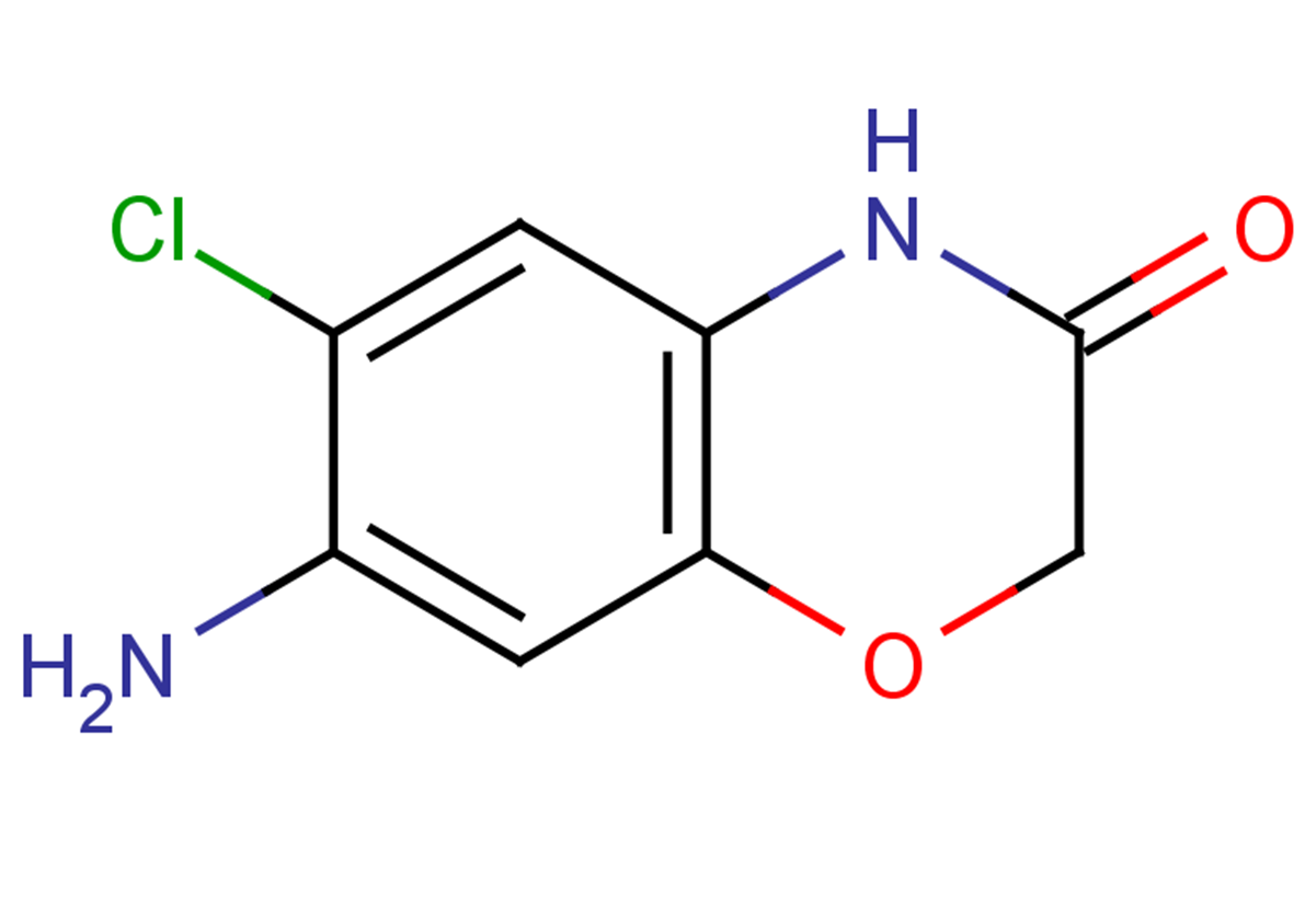 7-amino-6-chloro-3,4-dihydro-2H-1,4-benzoxazin-3-one