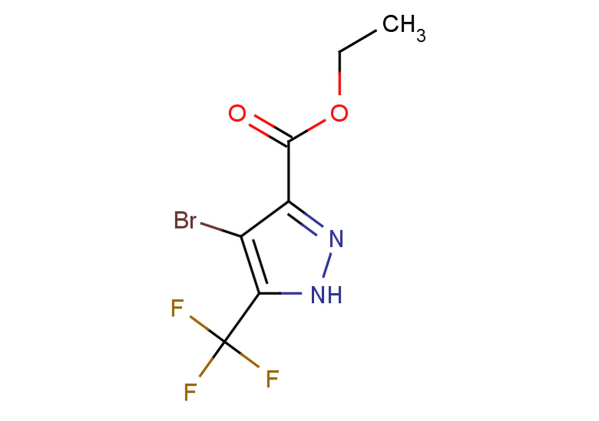ethyl 4-bromo-5-(trifluoromethyl)-1H-pyrazole-3-carboxylate