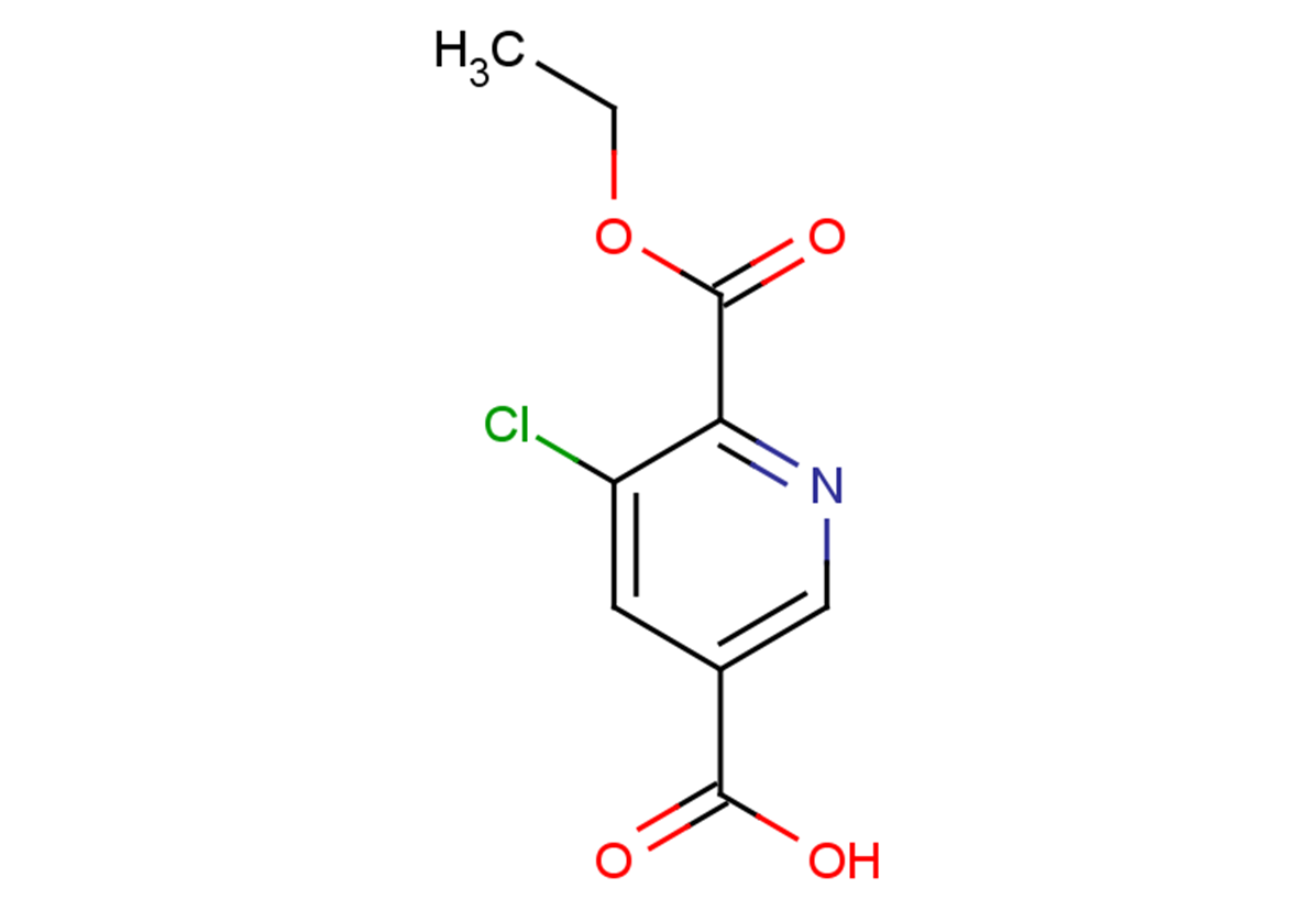 5-chloro-6-(ethoxycarbonyl)pyridine-3-carboxylic acid