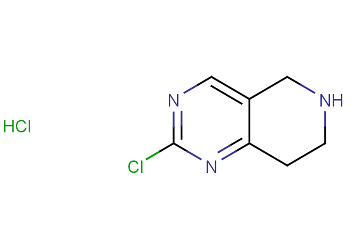 2-chloro-5H,6H,7H,8H-pyrido[4,3-d]pyrimidine hydrochloride