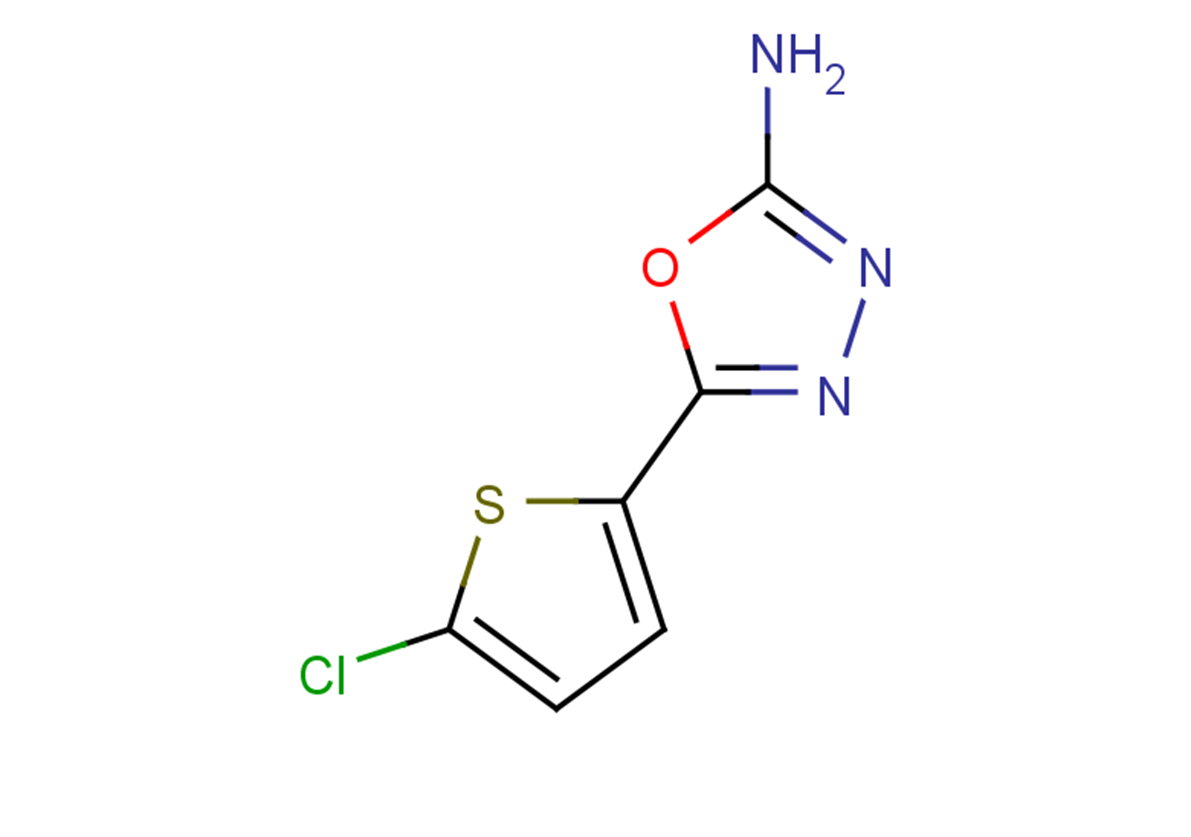 5-(5-chlorothiophen-2-yl)-1,3,4-oxadiazol-2-amine