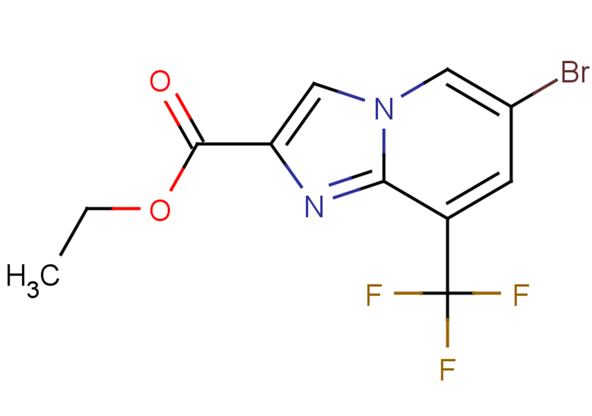 ethyl 6-bromo-8-(trifluoromethyl)imidazo[1,2-a]pyridine-2-carboxylate