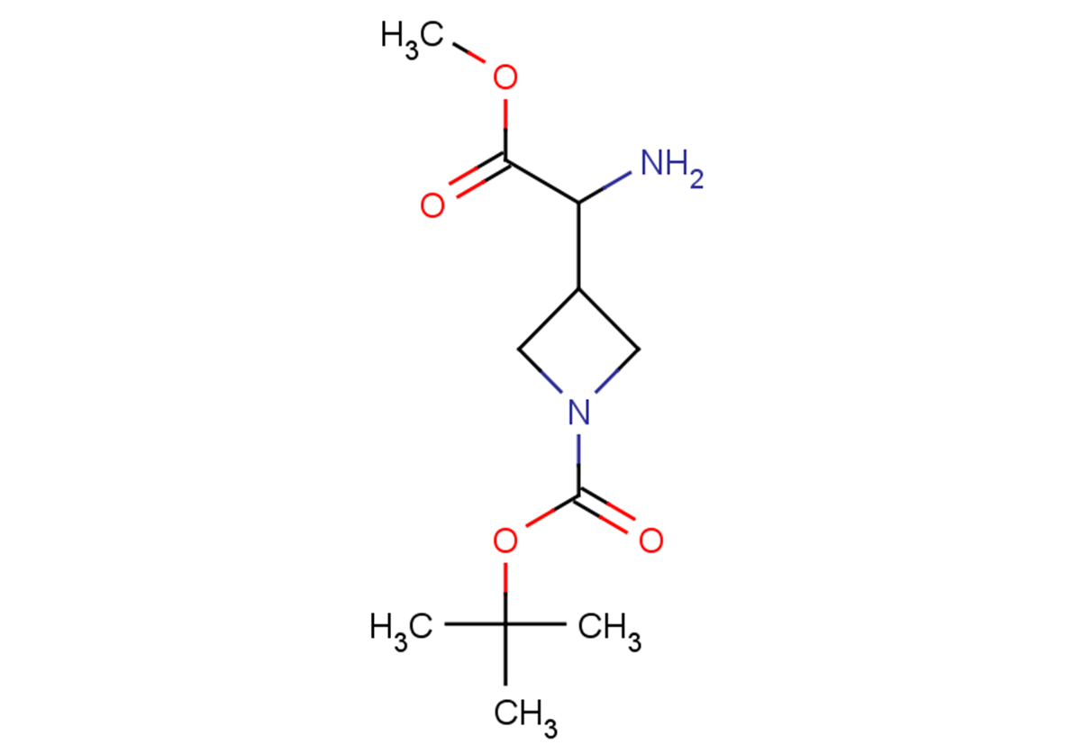 tert-butyl 3-(1-amino-2-methoxy-2-oxoethyl)azetidine-1-carboxylate