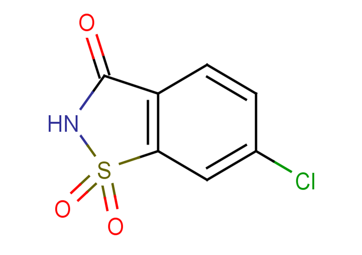 6-chloro-2,3-dihydro-1$l^{6},2-benzothiazole-1,1,3-trione