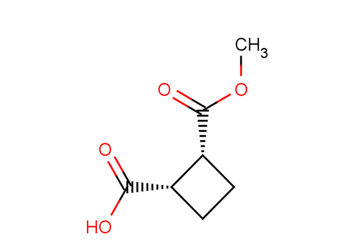 (1S,2R)-2-(methoxycarbonyl)cyclobutane-1-carboxylic acid
