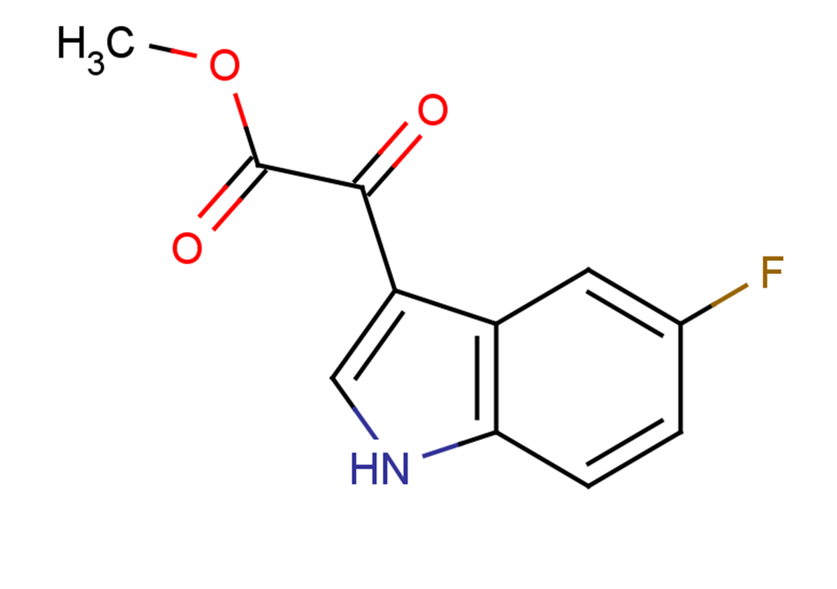 methyl 2-(5-fluoro-1H-indol-3-yl)-2-oxoacetate