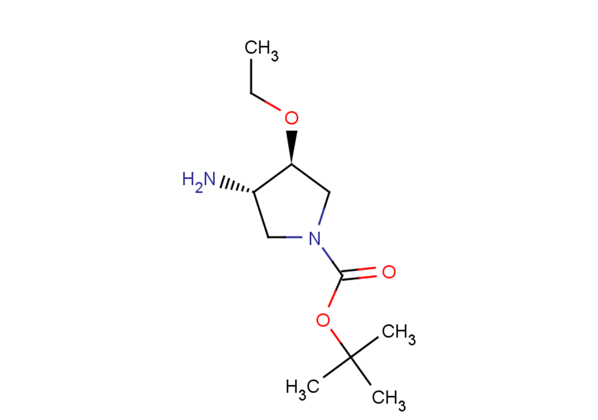 tert-butyl (3S,4S)-3-amino-4-ethoxypyrrolidine-1-carboxylate