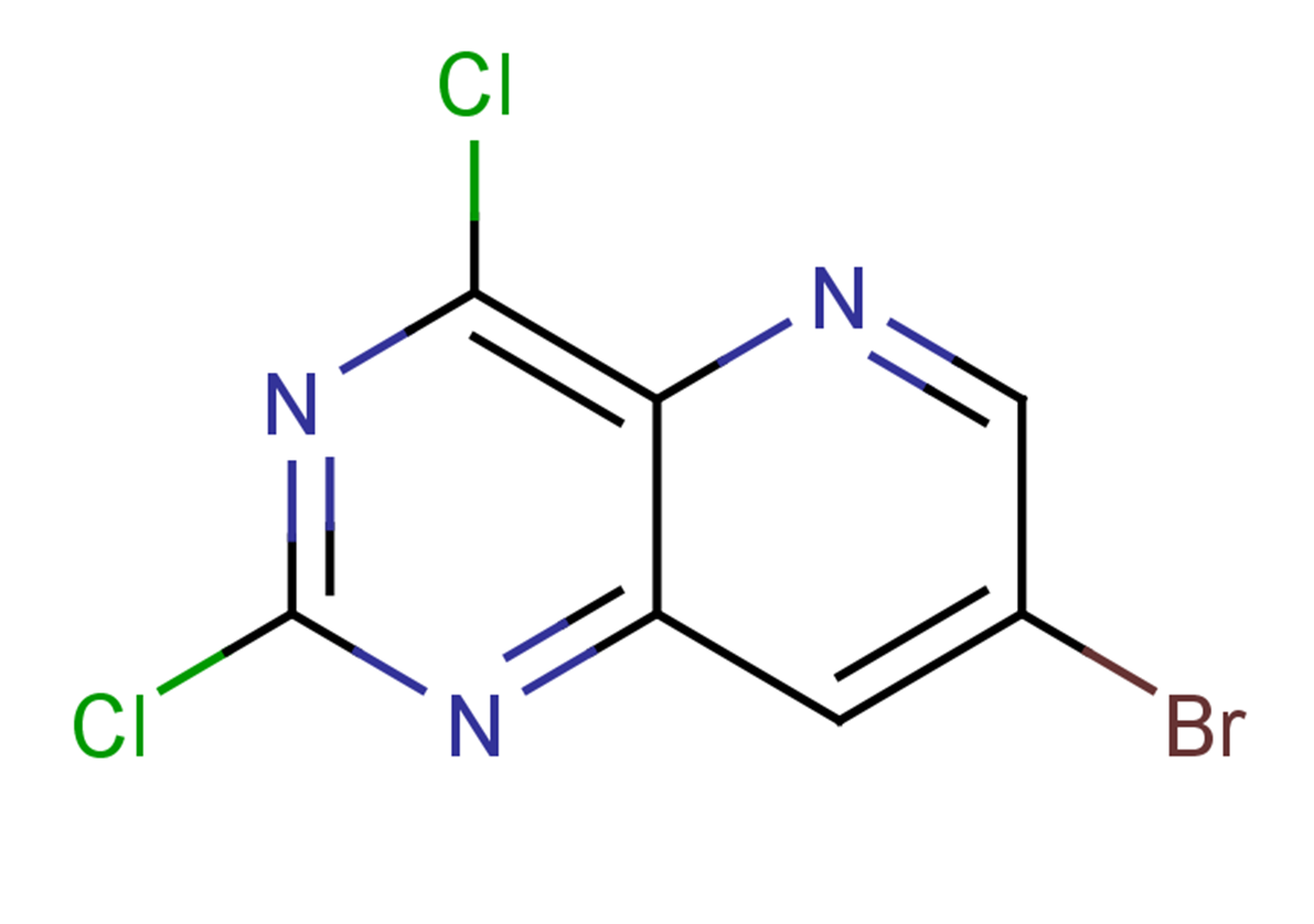 7-bromo-2,4-dichloropyrido[3,2-d]pyrimidine