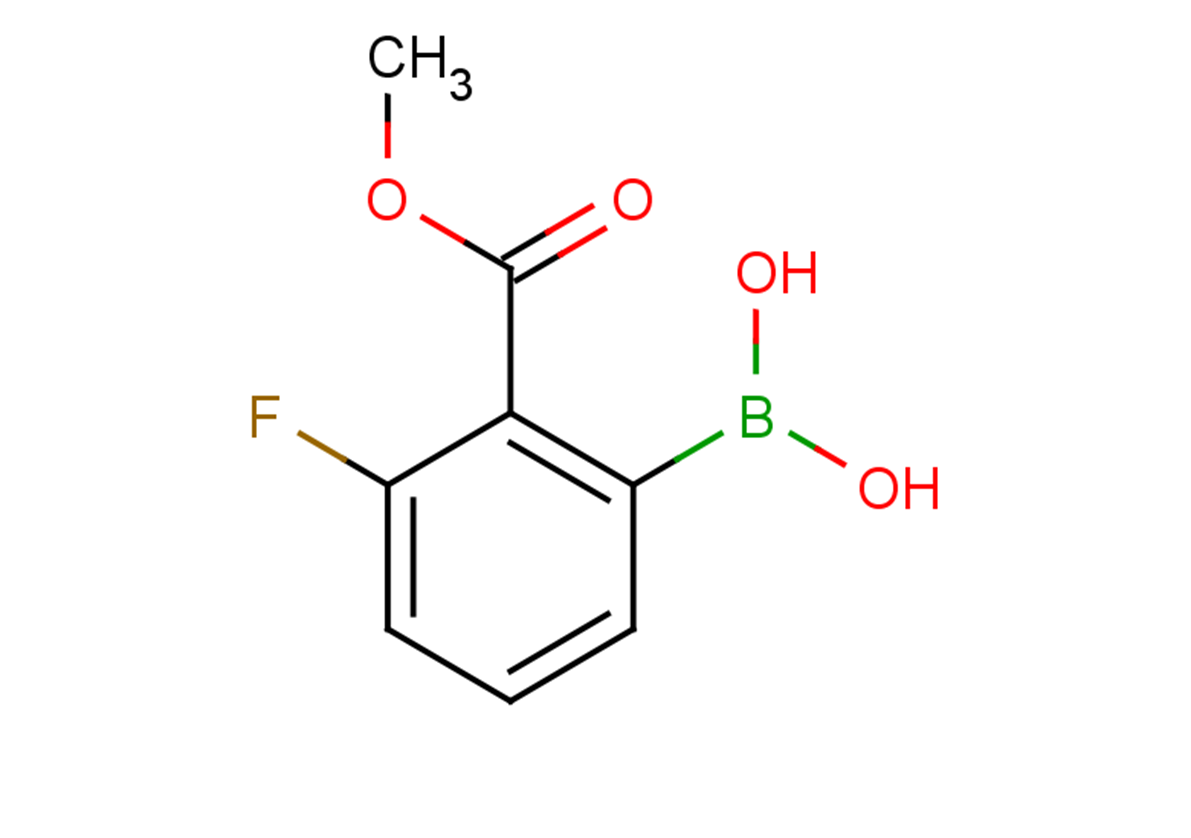 methyl 2-(dihydroxyboranyl)-6-fluorobenzoate