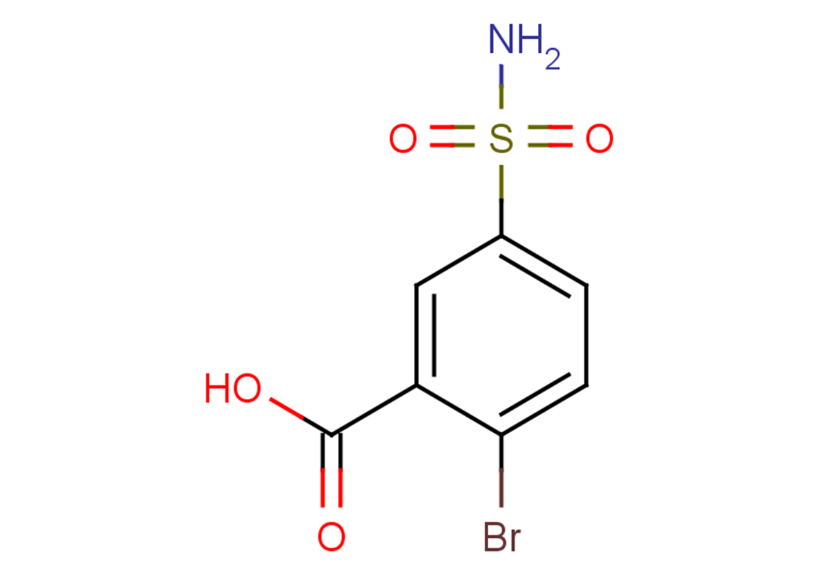 2-bromo-5-sulfamoylbenzoic acid