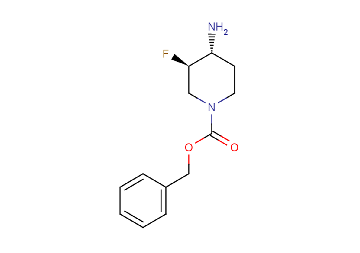 benzyl (3R,4R)-4-amino-3-fluoropiperidine-1-carboxylate