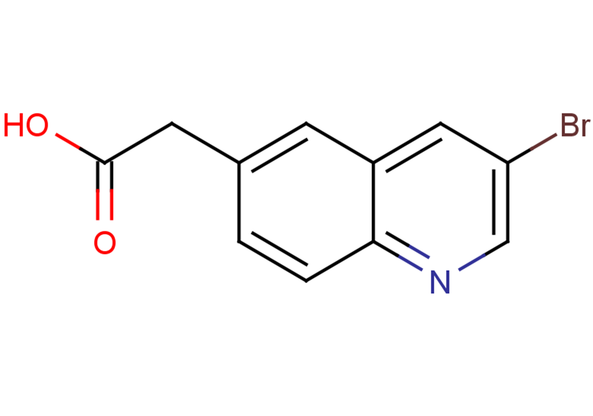 2-(3-bromoquinolin-6-yl)acetic acid