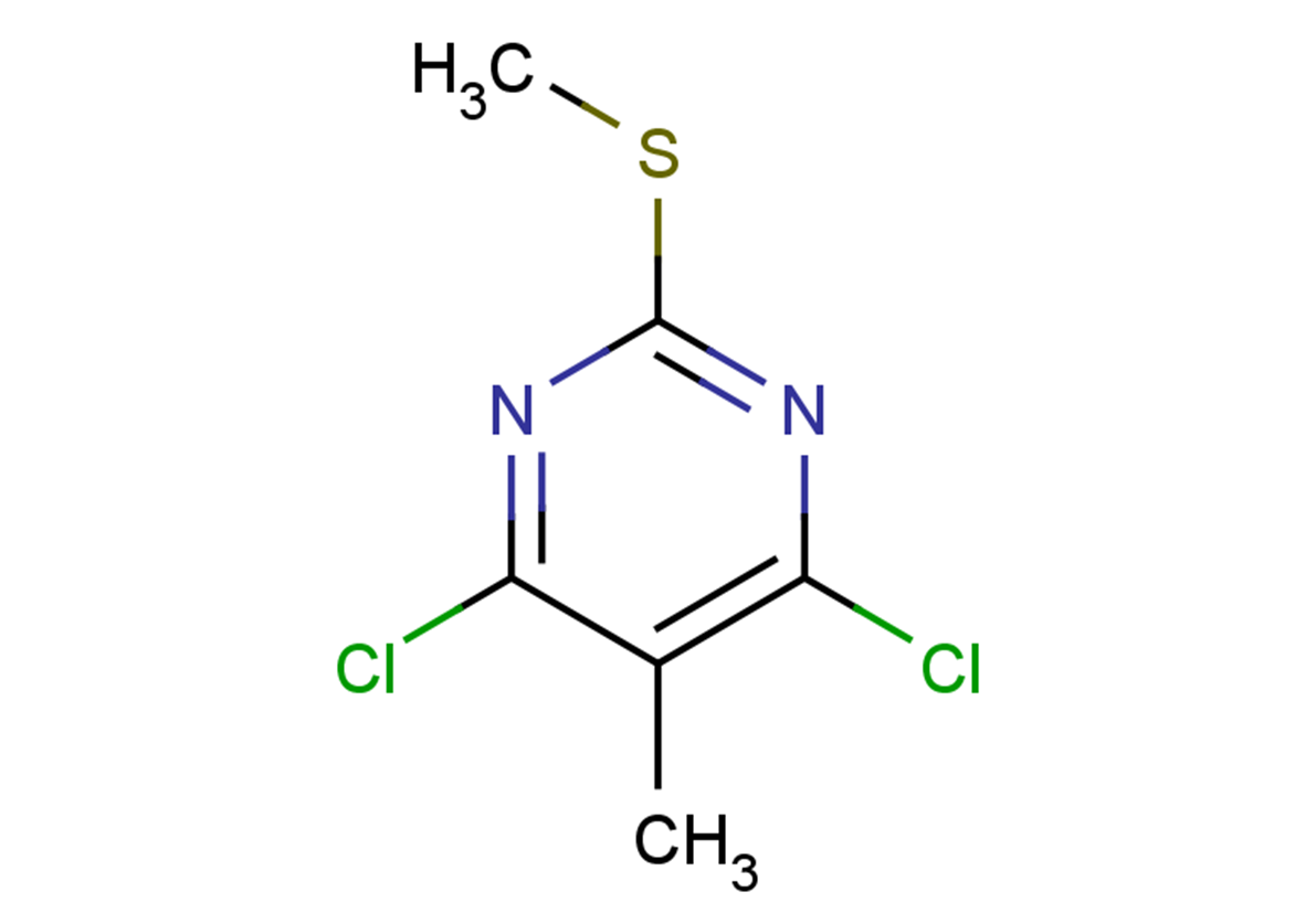 4,6-dichloro-5-methyl-2-(methylsulfanyl)pyrimidine