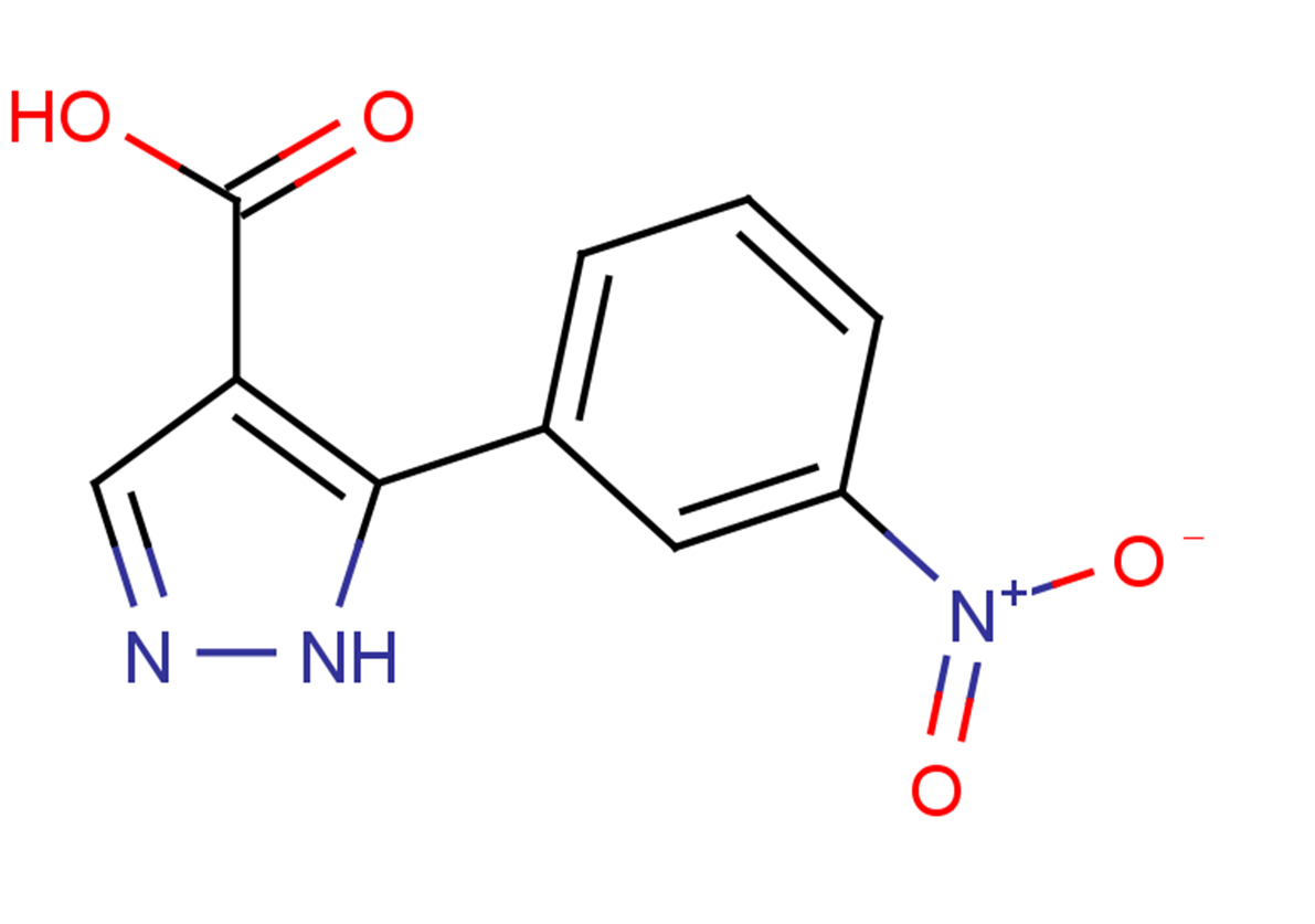 5-(3-nitrophenyl)-1H-pyrazole-4-carboxylic acid