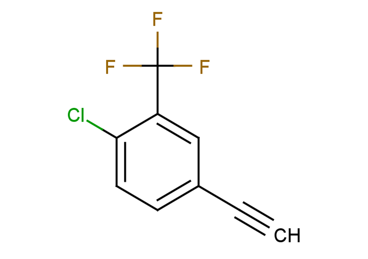 1-chloro-4-ethynyl-2-(trifluoromethyl)benzene