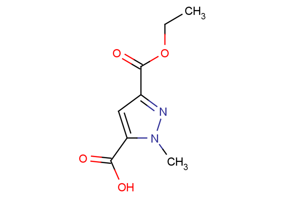 3-(ethoxycarbonyl)-1-methyl-1H-pyrazole-5-carboxylic acid