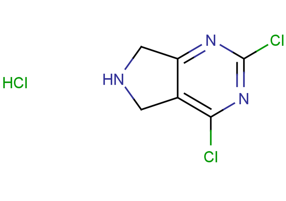 2,4-dichloro-5H,6H,7H-pyrrolo[3,4-d]pyrimidine hydrochloride