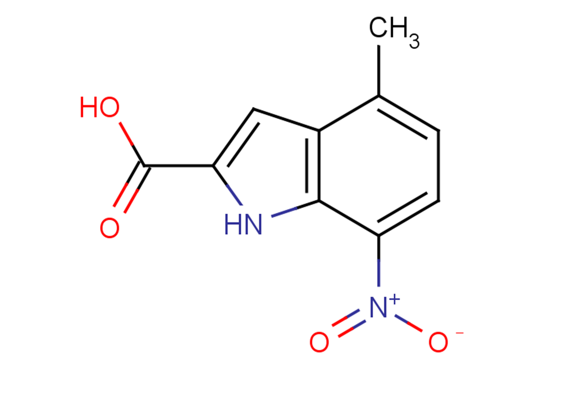 4-methyl-7-nitro-1H-indole-2-carboxylic acid