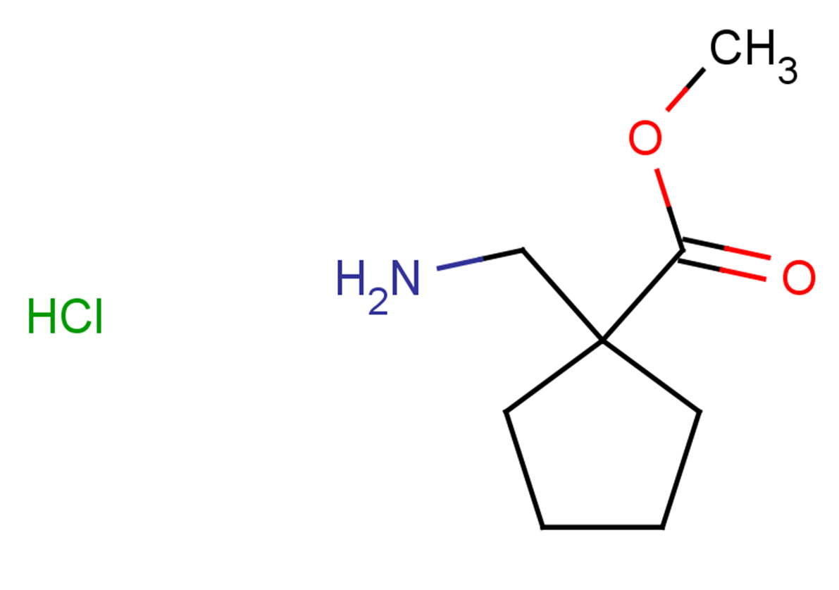 methyl 1-(aminomethyl)cyclopentane-1-carboxylate hydrochloride