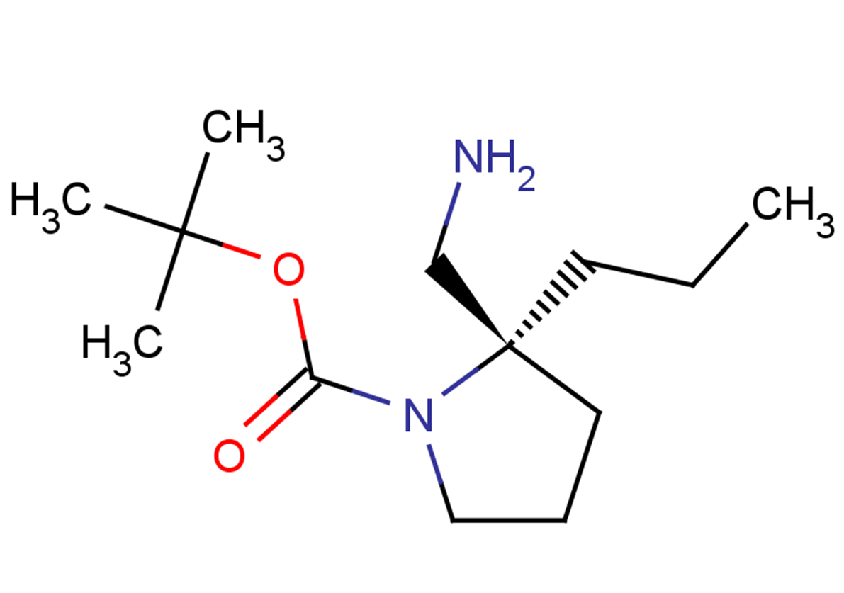 tert-butyl (2R)-2-(aminomethyl)-2-propylpyrrolidine-1-carboxylate