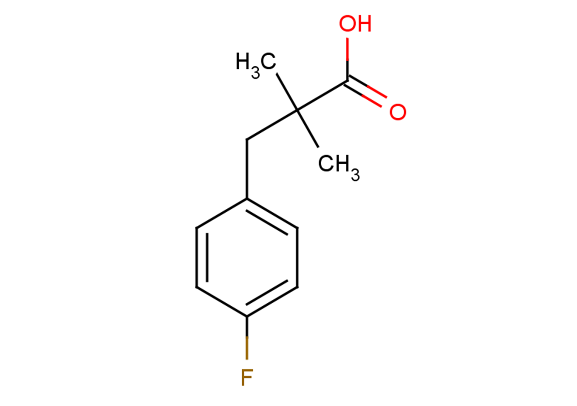 3-(4-fluorophenyl)-2,2-dimethylpropanoic acid