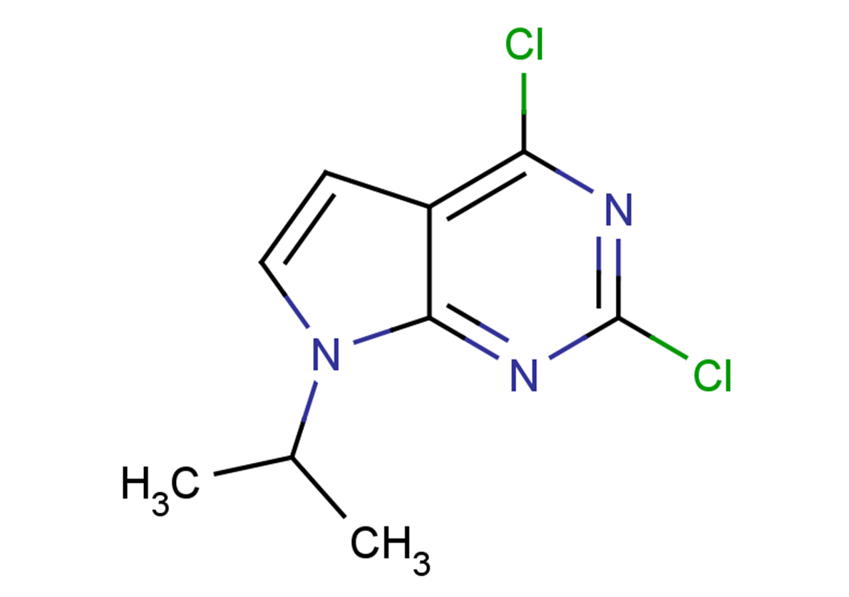 2,4-dichloro-7-(propan-2-yl)-7H-pyrrolo[2,3-d]pyrimidine