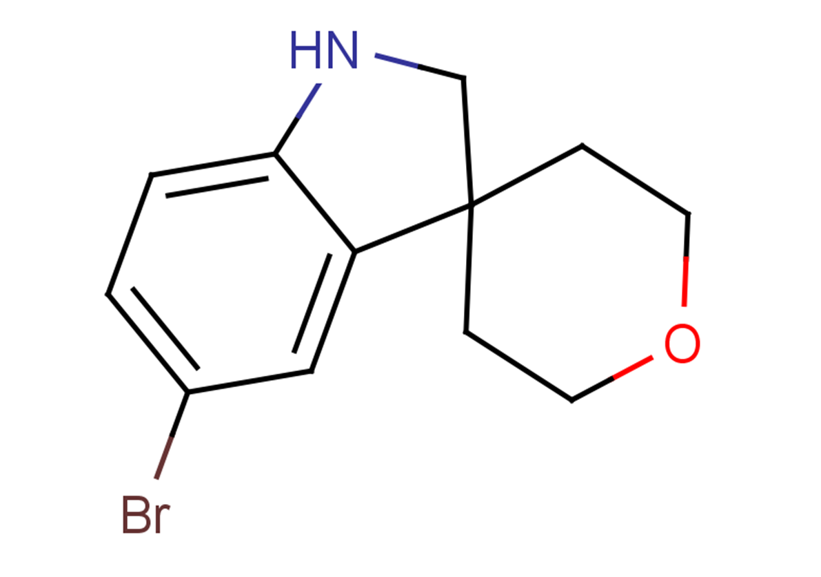 5-bromo-1,2-dihydrospiro[indole-3,4'-oxane]