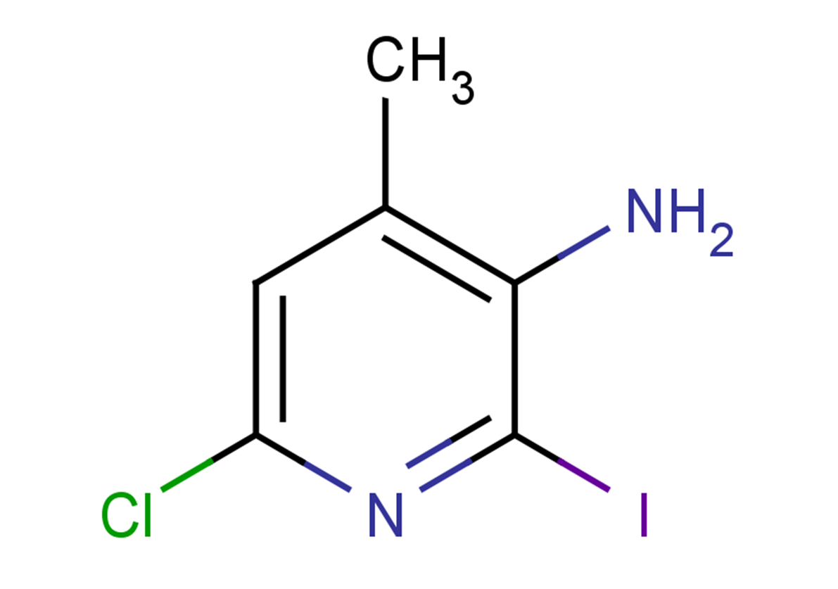 6-chloro-2-iodo-4-methylpyridin-3-amine