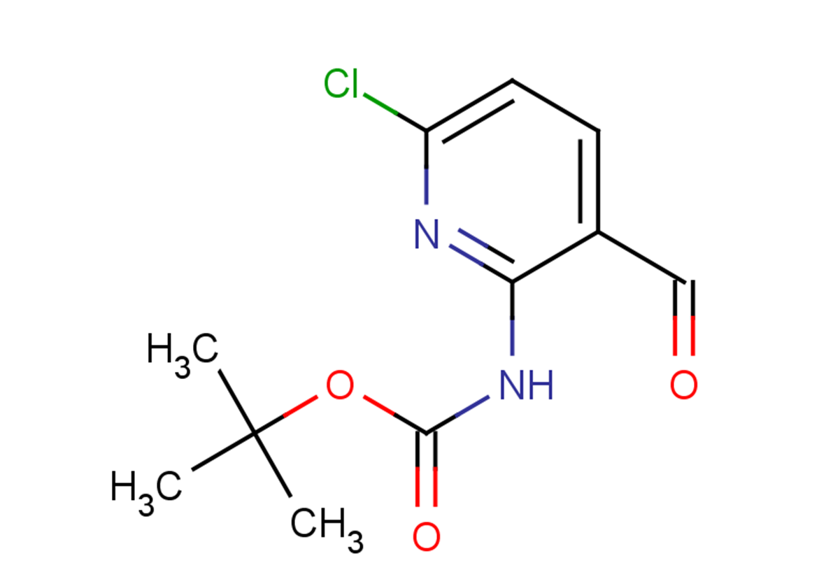 tert-butyl N-(6-chloro-3-formylpyridin-2-yl)carbamate