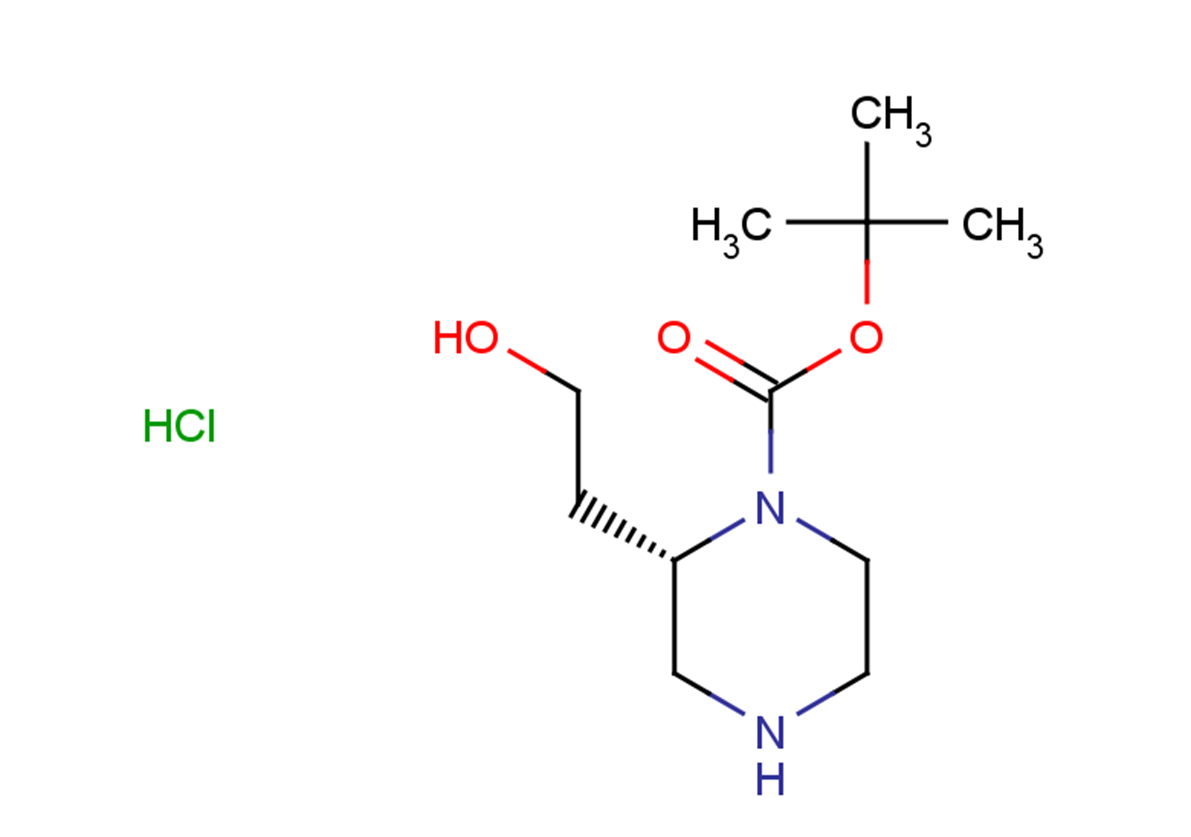 tert-butyl (2S)-2-(2-hydroxyethyl)piperazine-1-carboxylate hydrochloride
