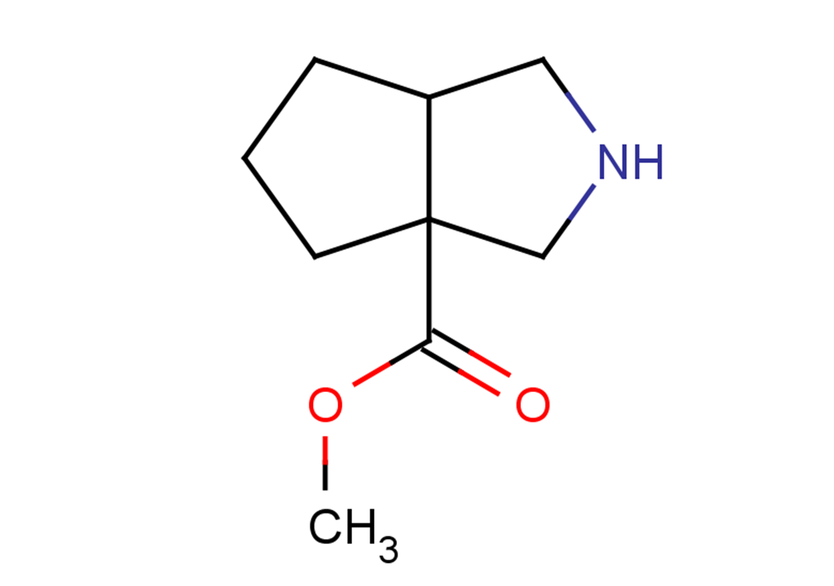 methyl octahydrocyclopenta[c]pyrrole-3a-carboxylate