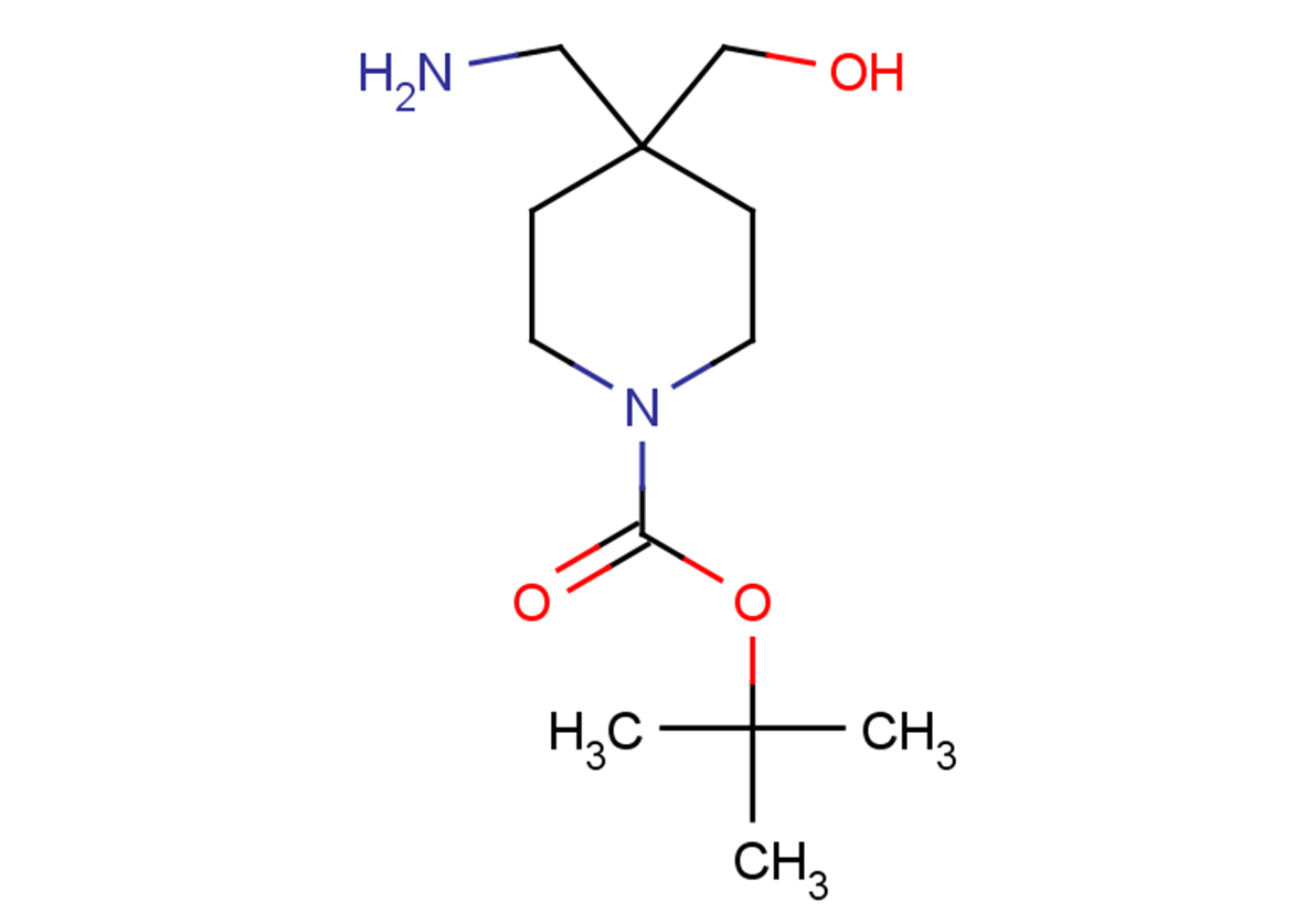 tert-butyl 4-(aminomethyl)-4-(hydroxymethyl)piperidine-1-carboxylate