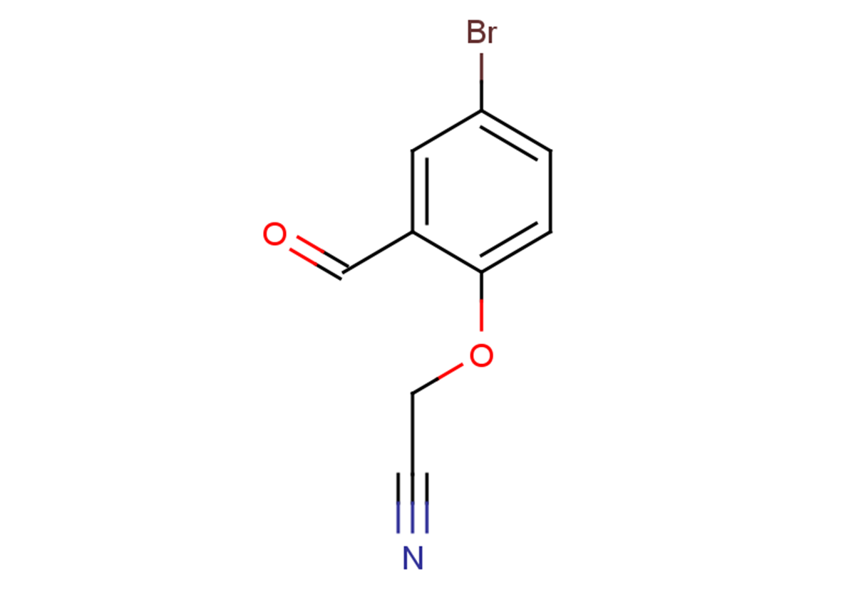 2-(4-bromo-2-formylphenoxy)acetonitrile