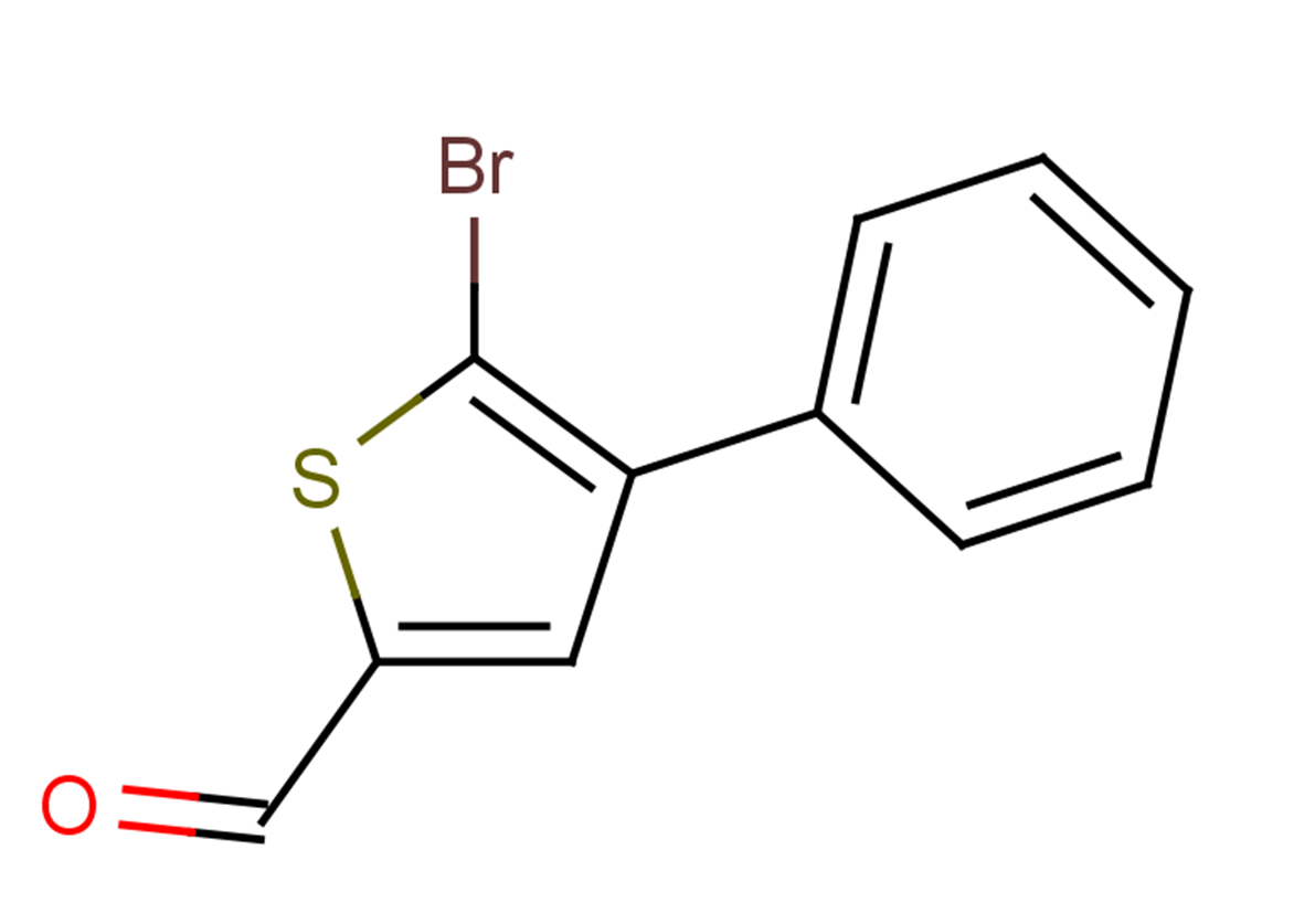 5-bromo-4-phenylthiophene-2-carbaldehyde