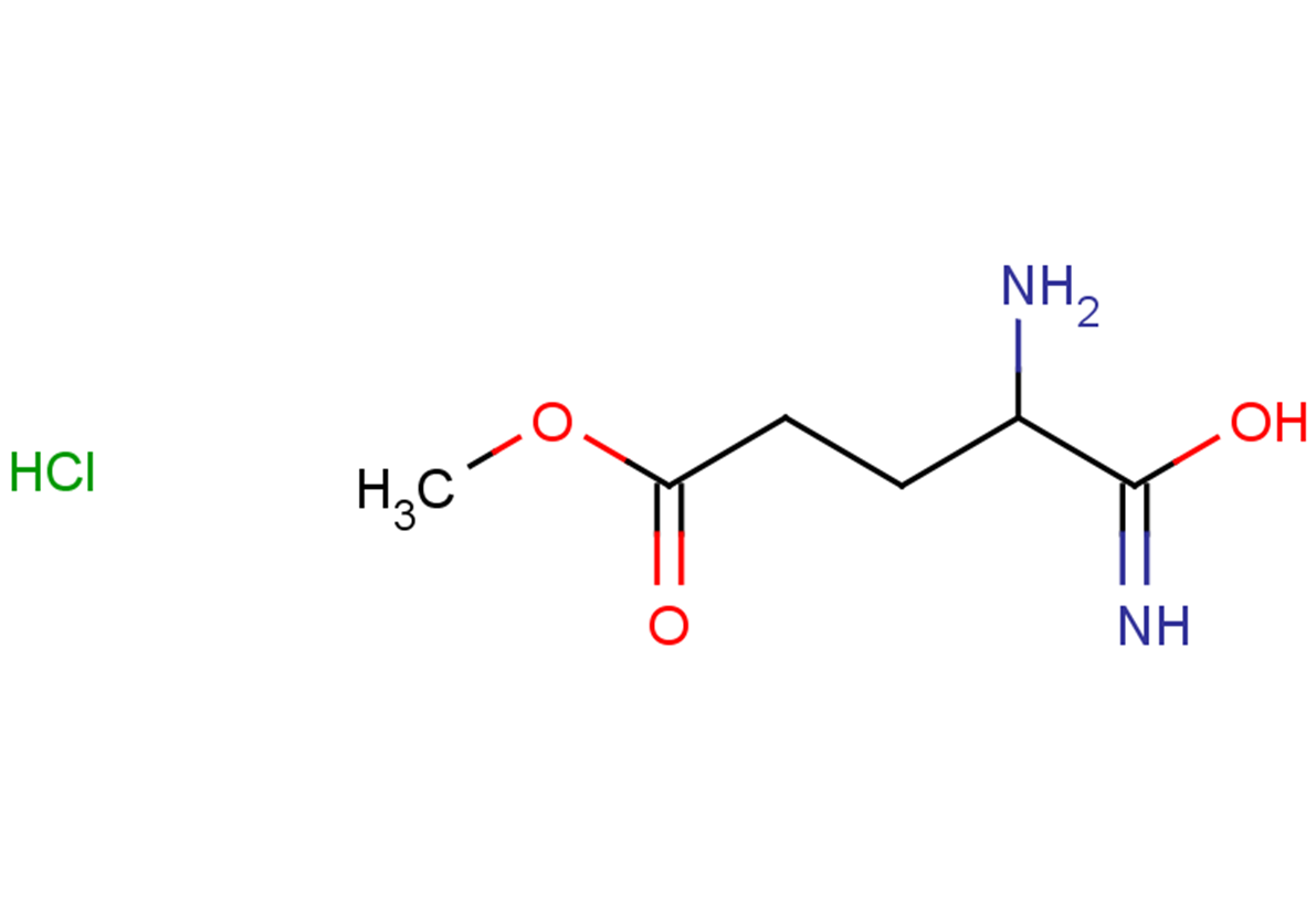2-amino-5-methoxy-5-oxopentanimidic acid hydrochloride