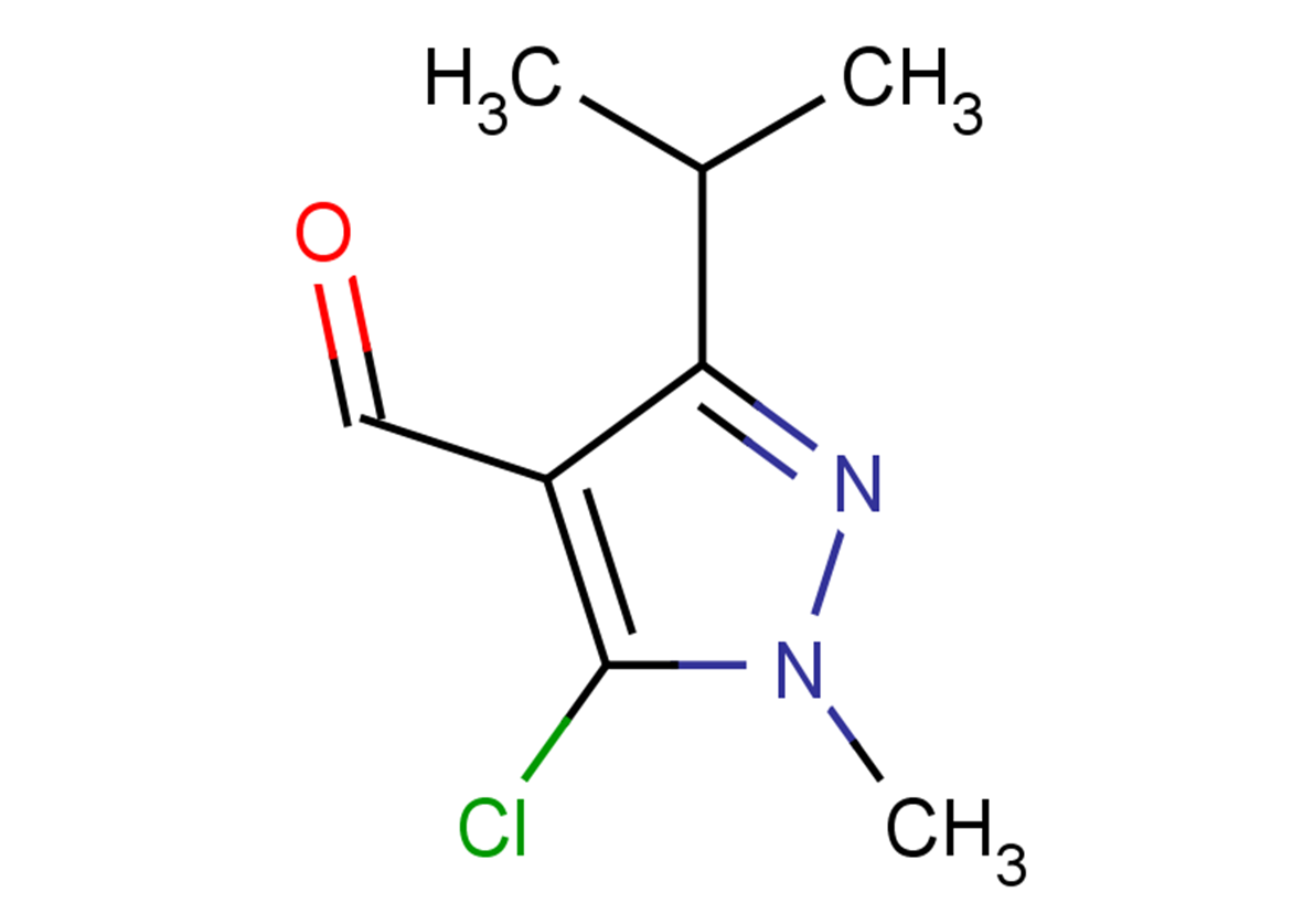 5-chloro-1-methyl-3-(propan-2-yl)-1H-pyrazole-4-carbaldehyde