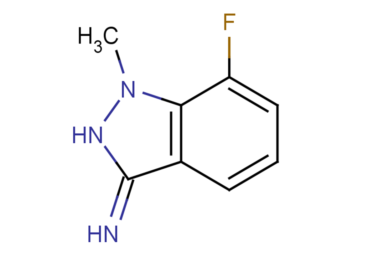 7-fluoro-1-methyl-2,3-dihydro-1H-indazol-3-imine