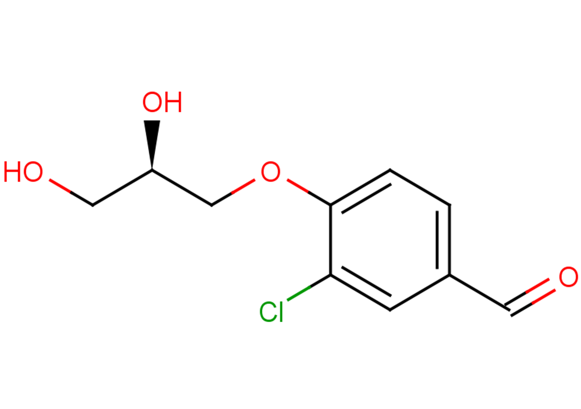 3-chloro-4-[(2R)-2,3-dihydroxypropoxy]benzaldehyde