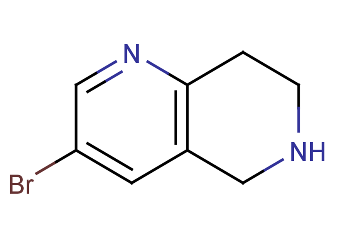 3-bromo-5,6,7,8-tetrahydro-1,6-naphthyridine