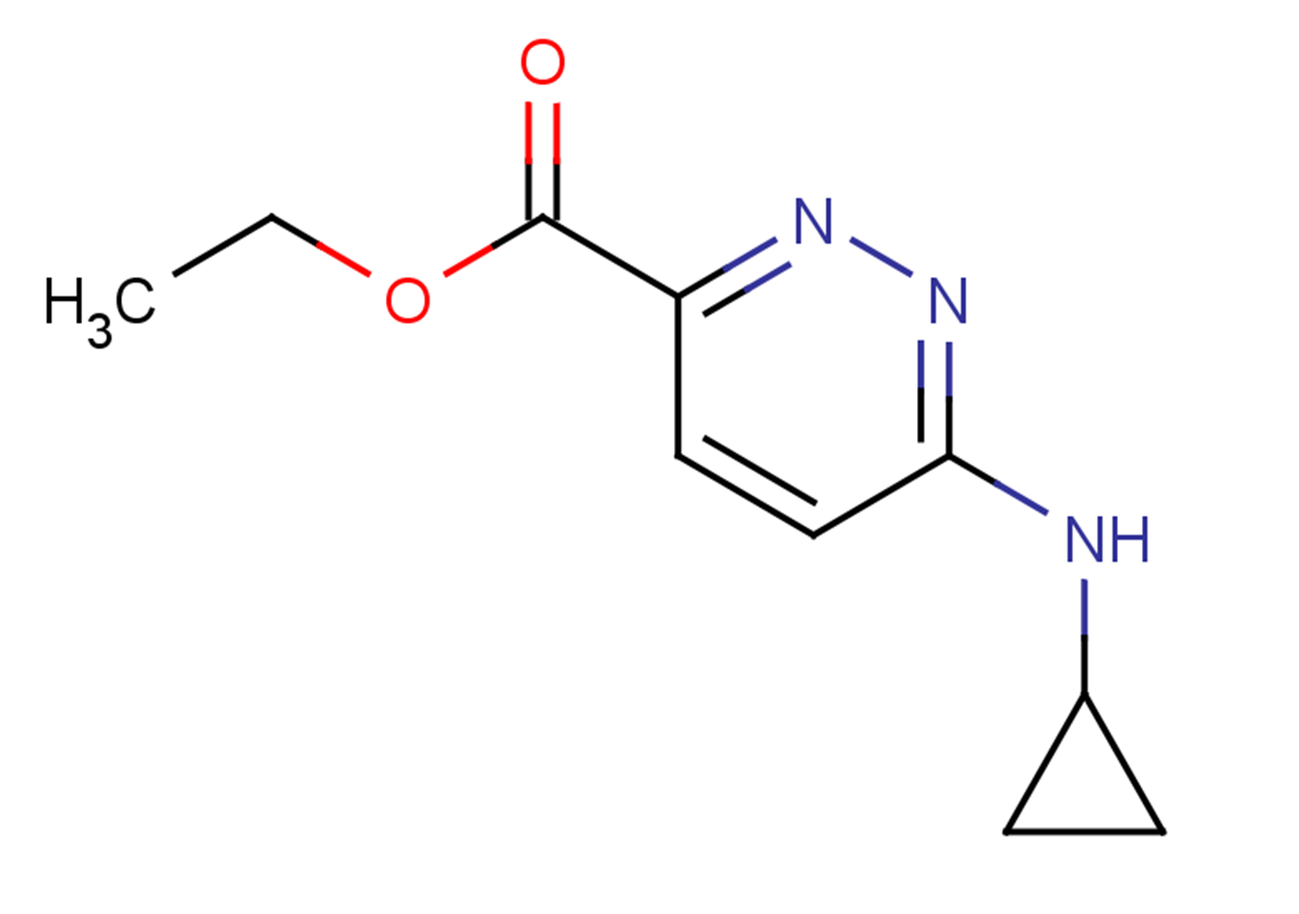 ethyl 6-(cyclopropylamino)pyridazine-3-carboxylate
