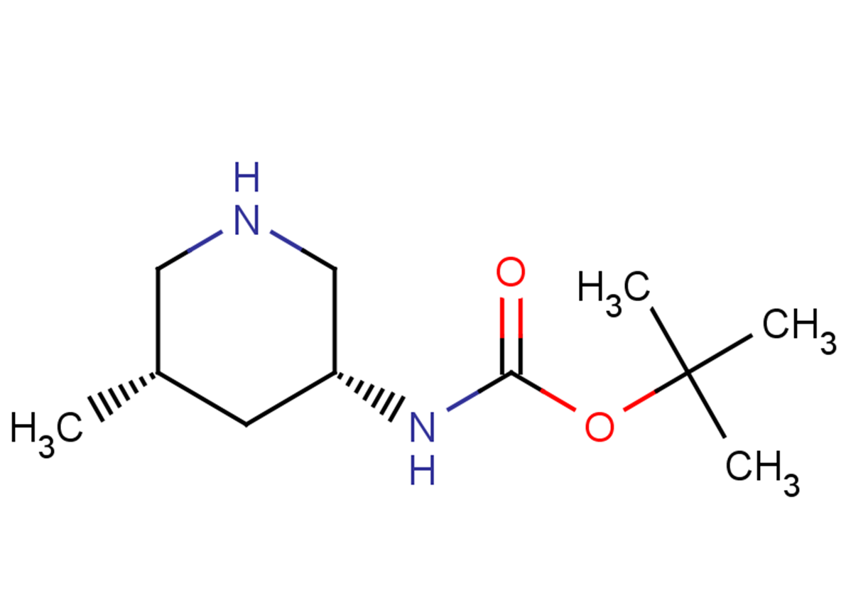 tert-butyl N-[(3R,5S)-5-methylpiperidin-3-yl]carbamate