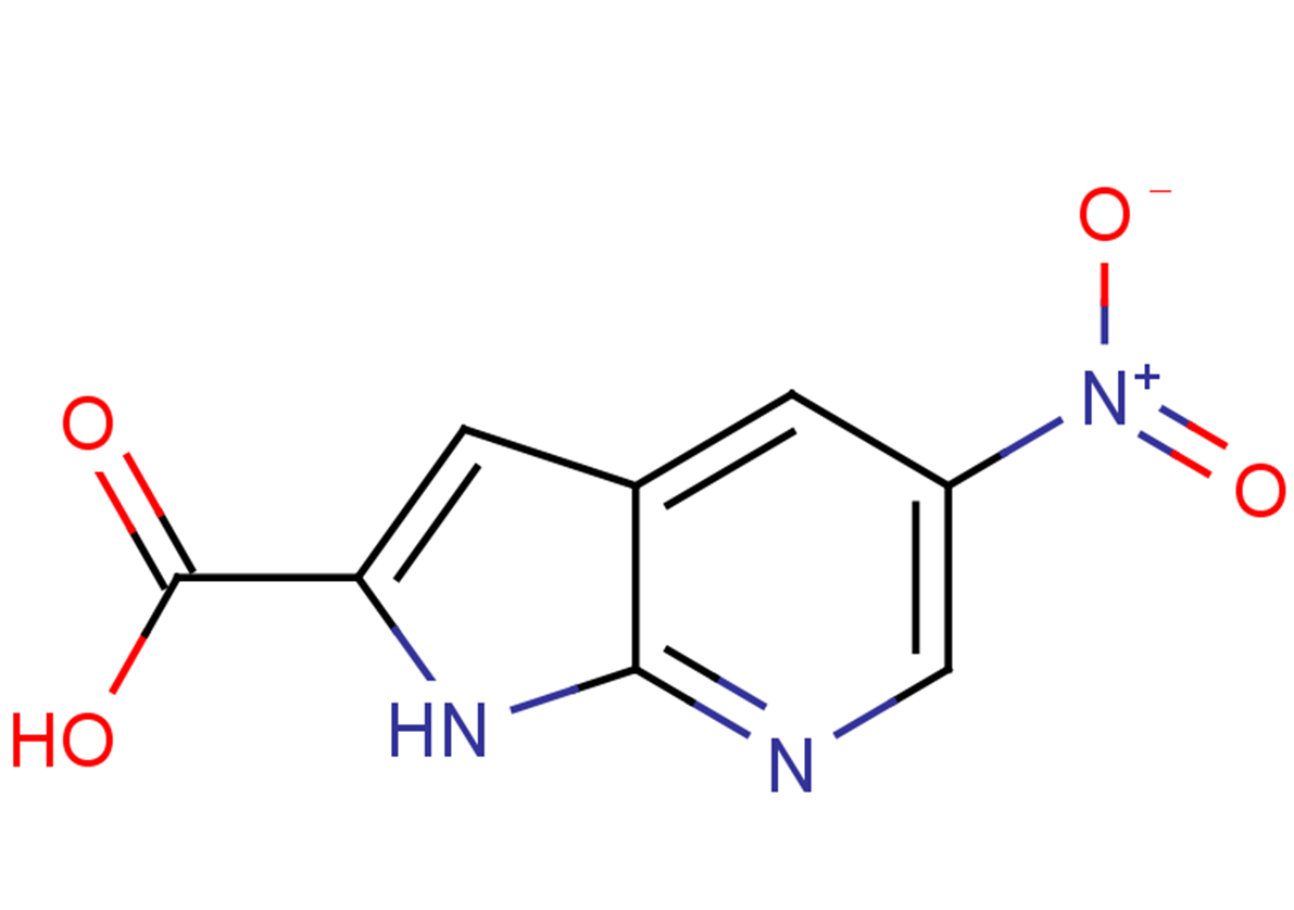 5-nitro-1H-pyrrolo[2,3-b]pyridine-2-carboxylic acid