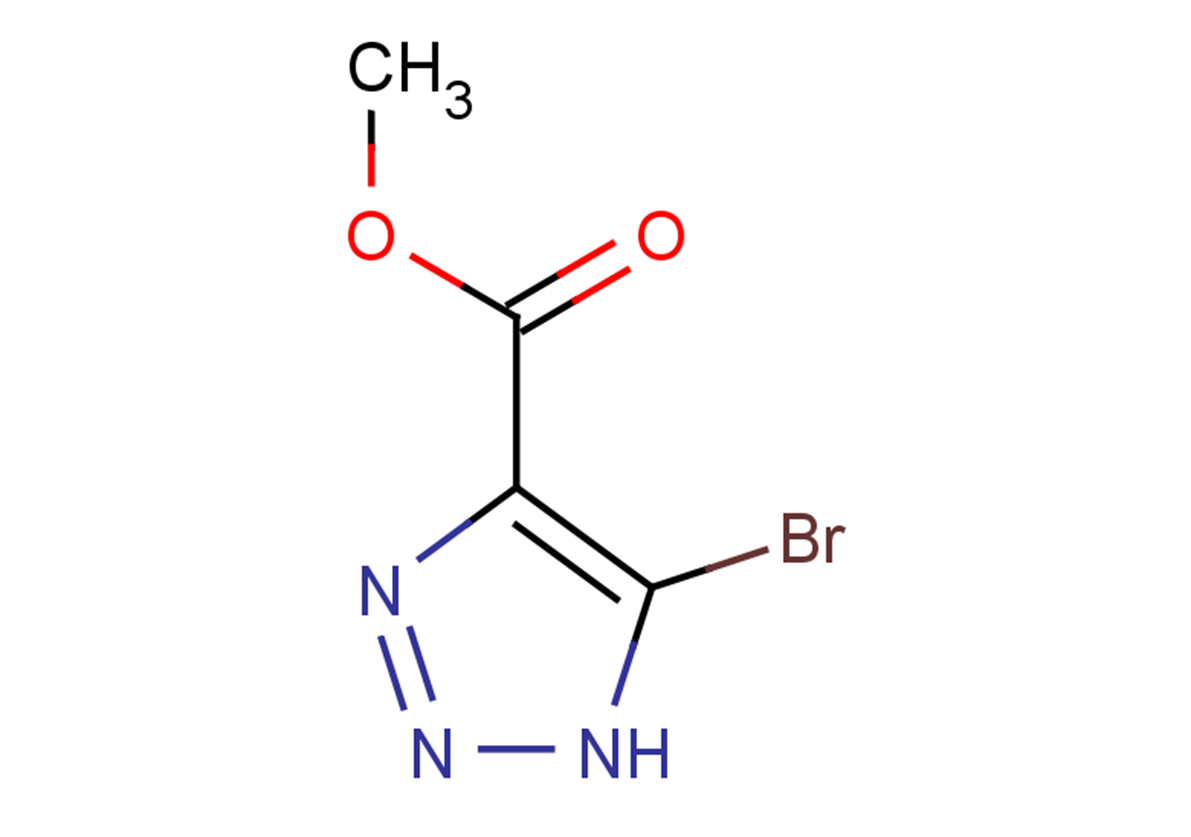 methyl 5-bromo-1H-1,2,3-triazole-4-carboxylate