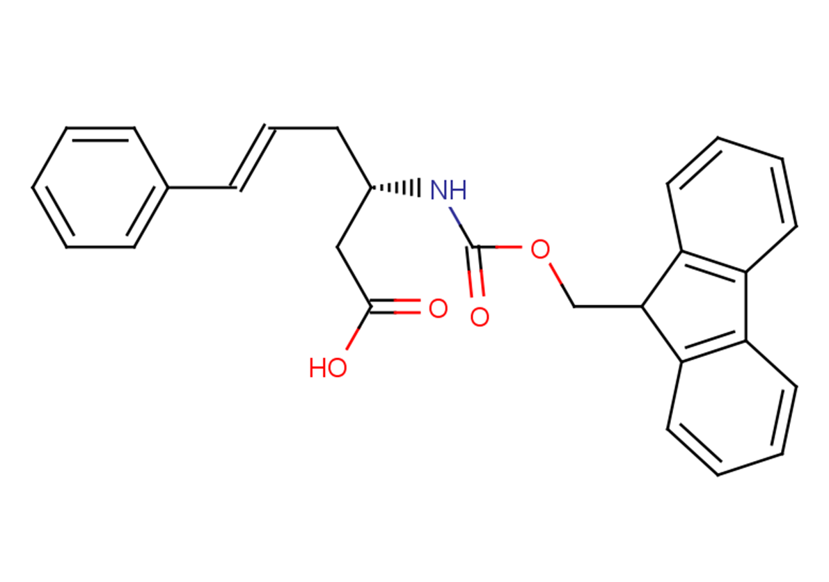 (3S,5E)-3-{[(9H-fluoren-9-ylmethoxy)carbonyl]amino}-6-phenylhex-5-enoic acid