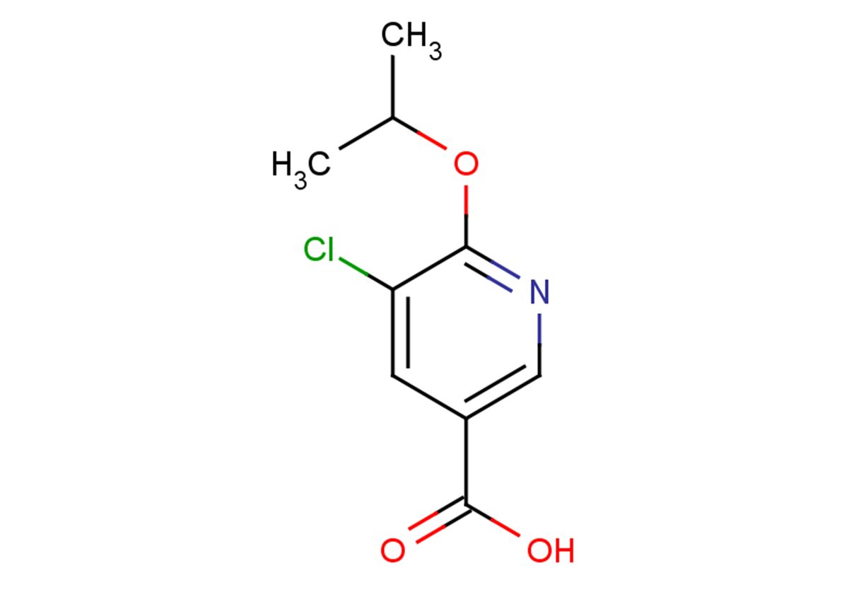 5-chloro-6-(propan-2-yloxy)pyridine-3-carboxylic acid