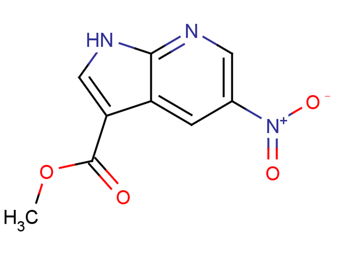 methyl 5-nitro-1H-pyrrolo[2,3-b]pyridine-3-carboxylate