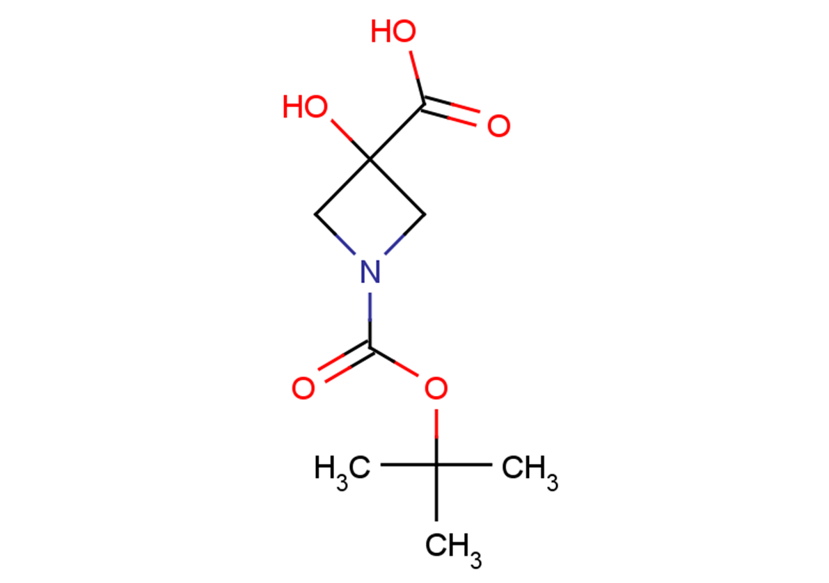 1-[(tert-butoxy)carbonyl]-3-hydroxyazetidine-3-carboxylic acid
