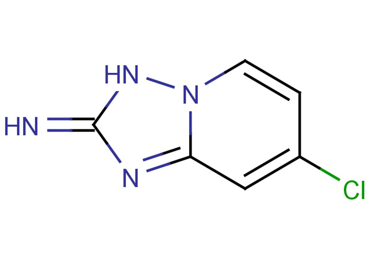 7-chloro-2H,3H-[1,2,4]triazolo[1,5-a]pyridin-2-imine