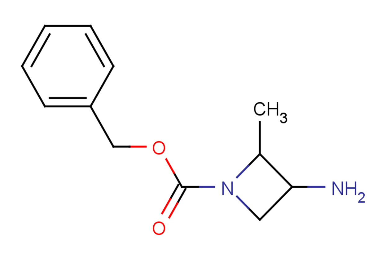 benzyl 3-amino-2-methylazetidine-1-carboxylate