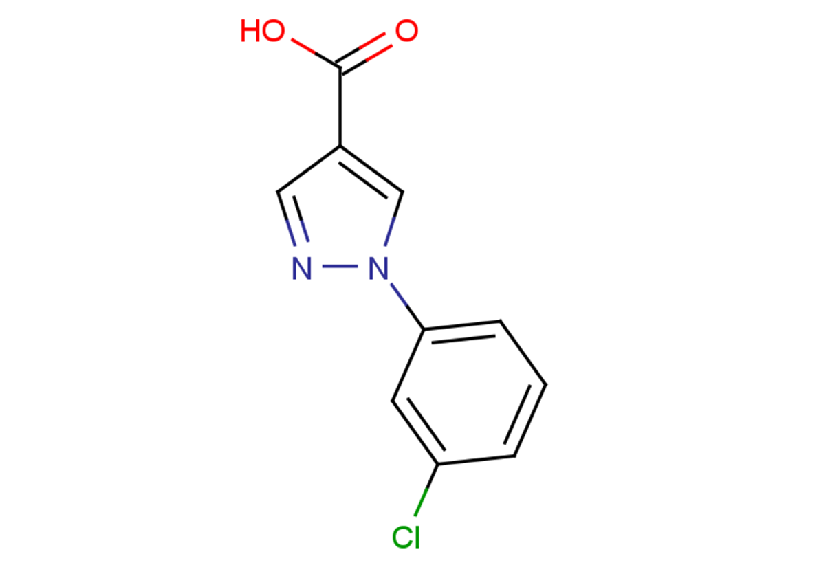 1-(3-chlorophenyl)-1H-pyrazole-4-carboxylic acid